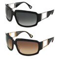 Michael Kors MKS555 Women's Plastic Wrap Sunglasses