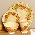 Ambiance Kensington Rose 16-piece Dinnerware Set