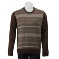 Geoffrey Beene Men's Stripe Crewneck Sweater