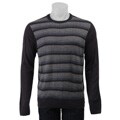 Geoffrey Beene Men's Striped Crewneck Sweater