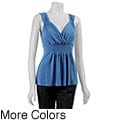 Jonathan Martin Women's Double V-neck Tank Shirt