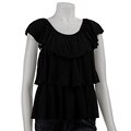 Jonathan Martin Women's Short-sleeve 3-tier Top