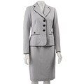Nine West Women's 2-piece Seersucker Skirt Suit