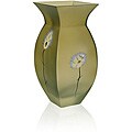 'Fuzzy Dandelion' Hand-blown Glass Vase