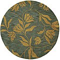 Elite Blossom Wool Rug (6' Round)
