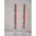 Pair of Kapula 'Pastel Dinner' Candles (South Africa)