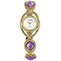 Dufonte by Lucien Piccard Women's Purple Stones Watch