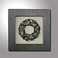 Feather Artwork Shadow Box