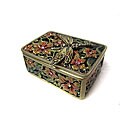 Rectangular Dragonfly Jewelry Box