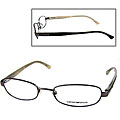 Emporio Armani 9314 Black/ Cream Optical Glasses