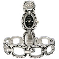 Dufonte by Lucien Piccard Women's Silvertone Watch