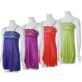 Adi Designs Happie Collection Women's Lace Chemise