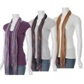 Self Esteem Junior's V-neck Tee with Scarf
