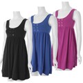 Celebrity Pink Junior's Button Front Babydoll Jumper