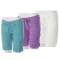 Ci Sono by Adi Junior's Low-rise Cotton Cargo Shorts