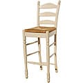 Bisque White Ladder-back 30-inch Stool