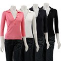 Lou Lou Women's V-neck Knit Sweater