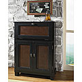 Hand-painted Onyx/ Crocodile Pattern Bar with Wine Chest