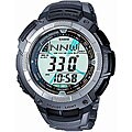 Casio Pathfinder Men's Silver/ Gunmetal Analog Watch