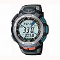 Casio Pathfinder Men's Silver/ Gunmetal Analog Watch