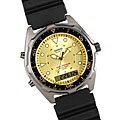 Casio Men's Outdoor Goldtone Dial Diver Watch