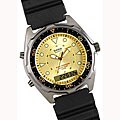 Casio Men's Outdoor Goldtone Dial Diver Watch