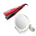 Fusion HTX107 Vented Flat Iron/ Lighted Mirror Set