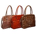 Latico Bettina Grande Square Leather Tote Bag