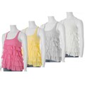 Ci Sono by Adi Junior's Tiered Racer-back Tank Top