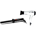T3 Ceramic Dryer and Enzo Milano 25 mm Curling Iron
