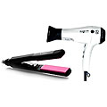 T3 Ceramic Dryer and Enzo Milano GIO 1-inch Curling Iron
