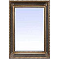 Decorative Aged Goldtone Frame Mirror