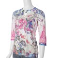 California Bloom Women's Sublimation Print Top