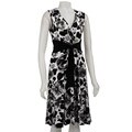 Connected Apparel Women's Flower Print Dress