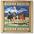 Wild Horses Shower Curtain
