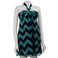 Betsey Johnson Women's Zigzag Crinkle Dress