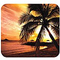 'Palm Sunset' Deluxe Antimicrobial Mouse Pad