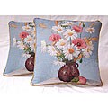 Bouquet 20-inch Tapestry Pillows (Set of 2)