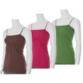 Timing Brand Junior's Knit Spaghetti Strap Tank Top