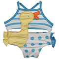 Bon Bebe Newborn Girl's Duck Swimsuit