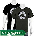 Los Angeles Pop Art Men's Recycle Symbol T-shirt