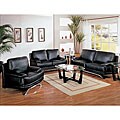 Black Neros 3-piece Sofa Set