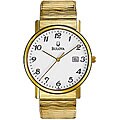 Bulova Men's Goldtone Expansion Bracelet Watch
