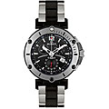 Burett Men's Continent Chronograph Two-tone Watch