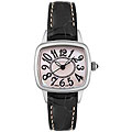 Giordano Women's Pink Dial Black Strap Watch