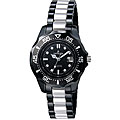 Invicta Women's Black and White Ceramic Watch
