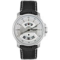 Triumph Motorcycles Men's Black Leather Watch