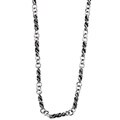 Kate 'n Al Oxidized Silver Twisted Link Chain