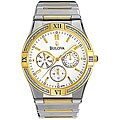 Bulova Windemere Men's Two-tone Diamond Watch