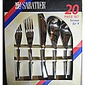 Sabatier Jili Mirror 20-piece Flatware Set